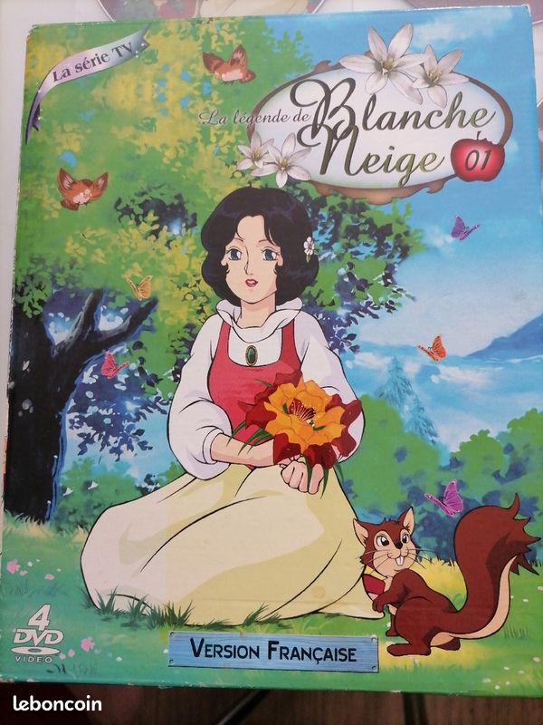 4 DVD La légende de Blanche Neige.. 7 euros (image 1)
