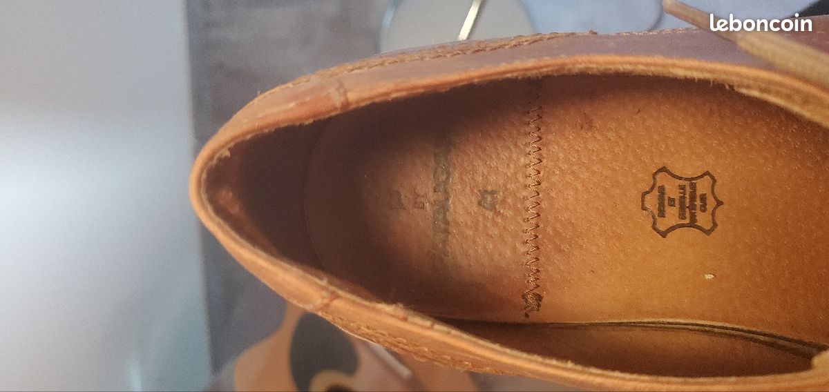 Chaussure mocassin taille 41 pataugas tout cuir tres bon état (image 3)