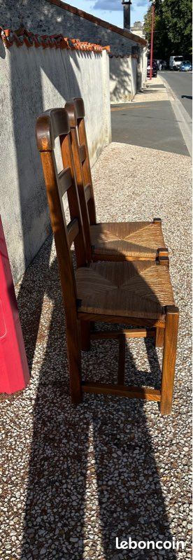 Lot de 8 chaises en Chêne (image 2)