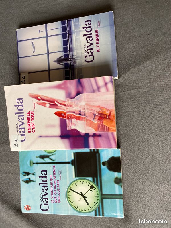 3 livres Gavalda (image 1)
