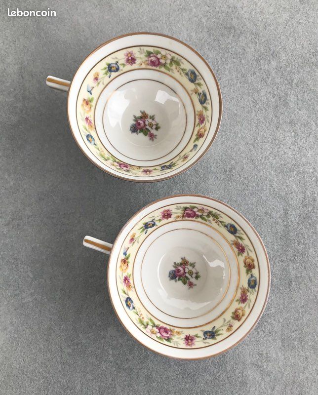 Tasses à café ☕️ Limoges ☕️ (image 2)