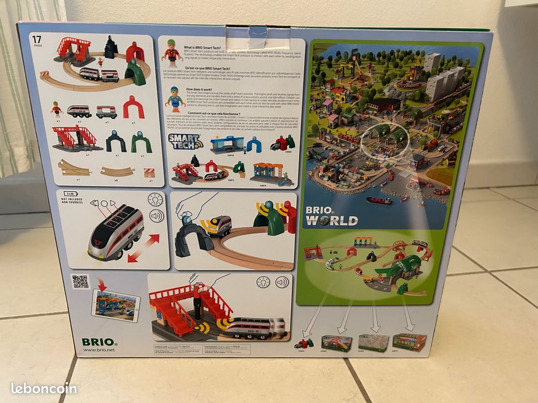 Brio World 33918 Atelier de réparation Smart Tech - Circuit trains - Achat & prix