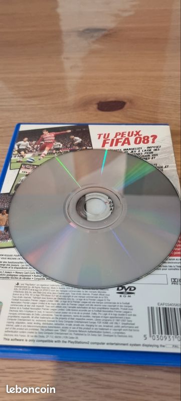 Jeu FIFA 08 – PS2 (PlayStation 2) (image 3)