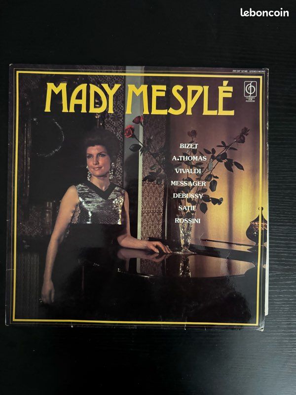 Mady Mesplé – Bizet, Debussy, Rossini… – Disque TB / Pochette TB (image 1)