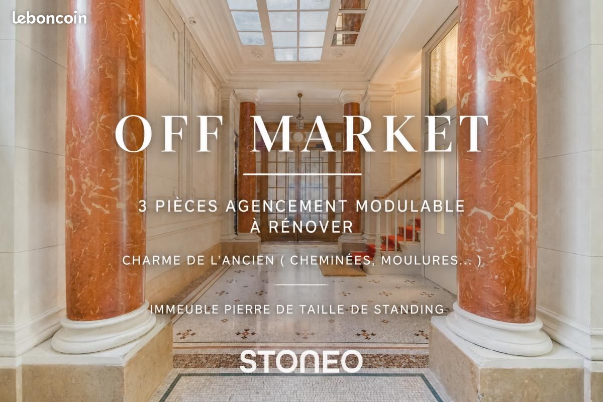 Appartement 3 pièces 56 m² · à Paris · 56 m² · 534 560 €