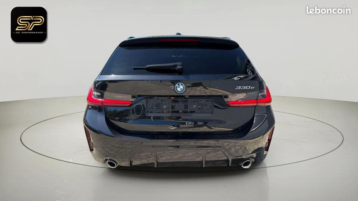 BMW Série 3 330e Touring M Sport * 292 ch * H&K * HUD * Toit Pano * Sièges M Sport (image 5)