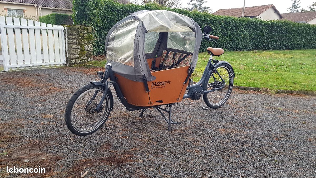 Babboe City Un VÃ©lo Cargo MarchÃ© Du VÃ©lo Ã©lectrique