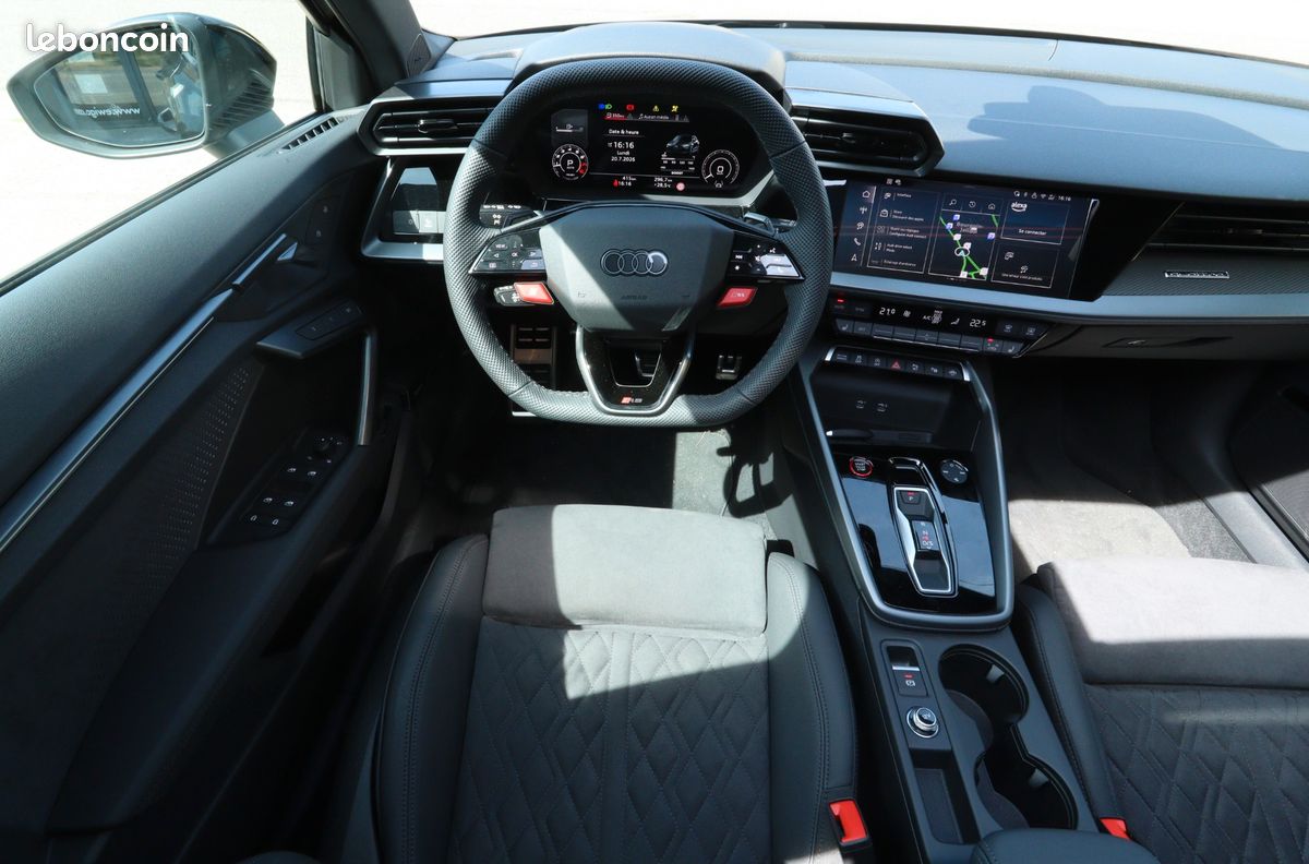 Audi rs3 sportback 2.5 tfsi 400 carbon black quattro s-tronic bva + 1ere main malus paye + full options (image 27)