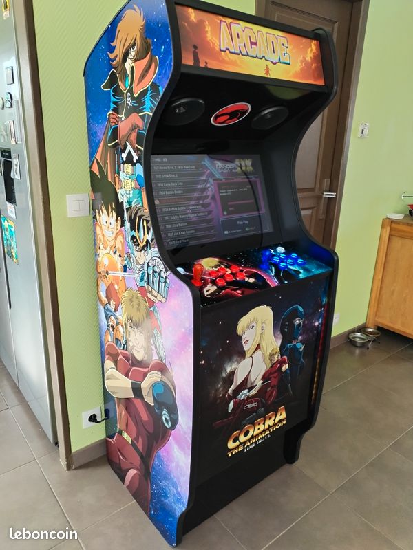 Stickers Pour Borne Arcade – Modèle Cobra (modèle 1), Autocollants