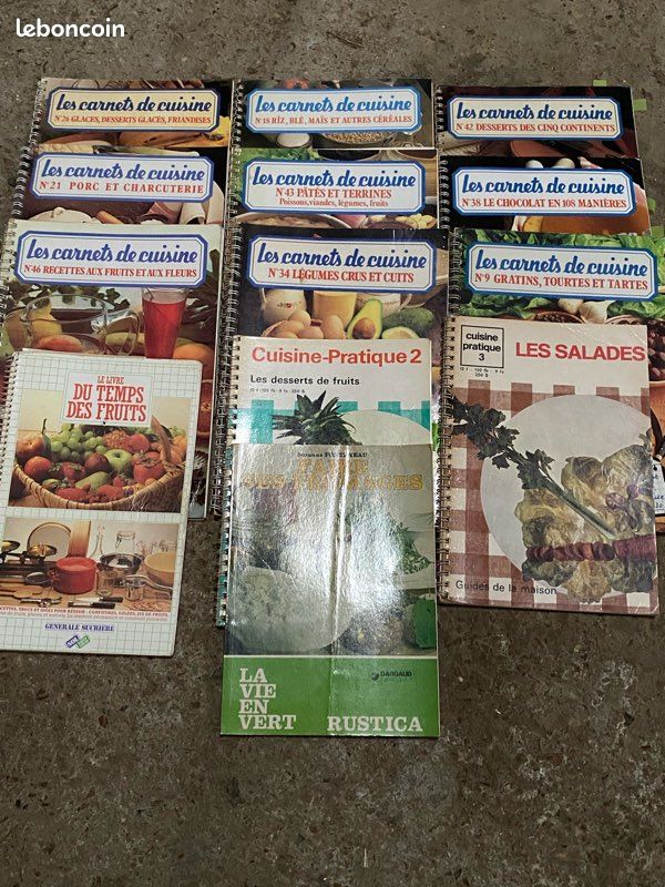 Anciens livres de cuisine - Les carnets de cuisine vintage (image 1)