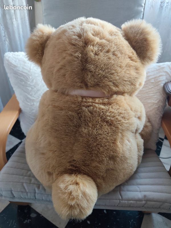 Magnifique Ours en Peluche Géant avec Ourson L. Dake En Zn – neuve (image 2)