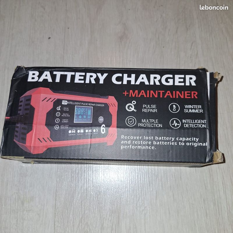 Chargeur 12 V batterie voiture moto (image 2)