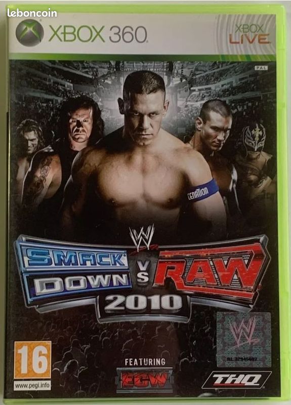 Smack Down vs Raw 2010 (Xbox 360) (image 1)