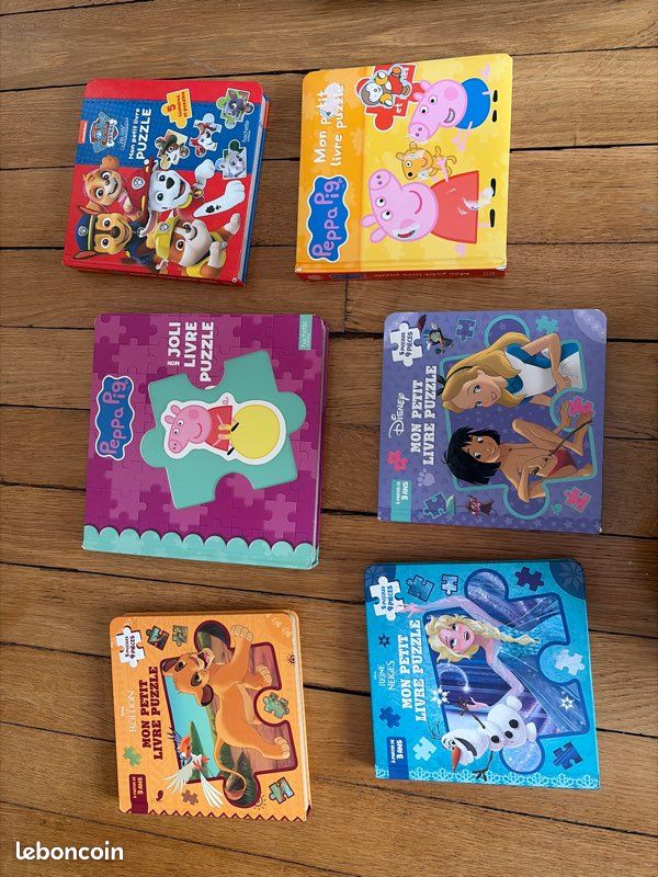 Lot livres puzzles (image 1)