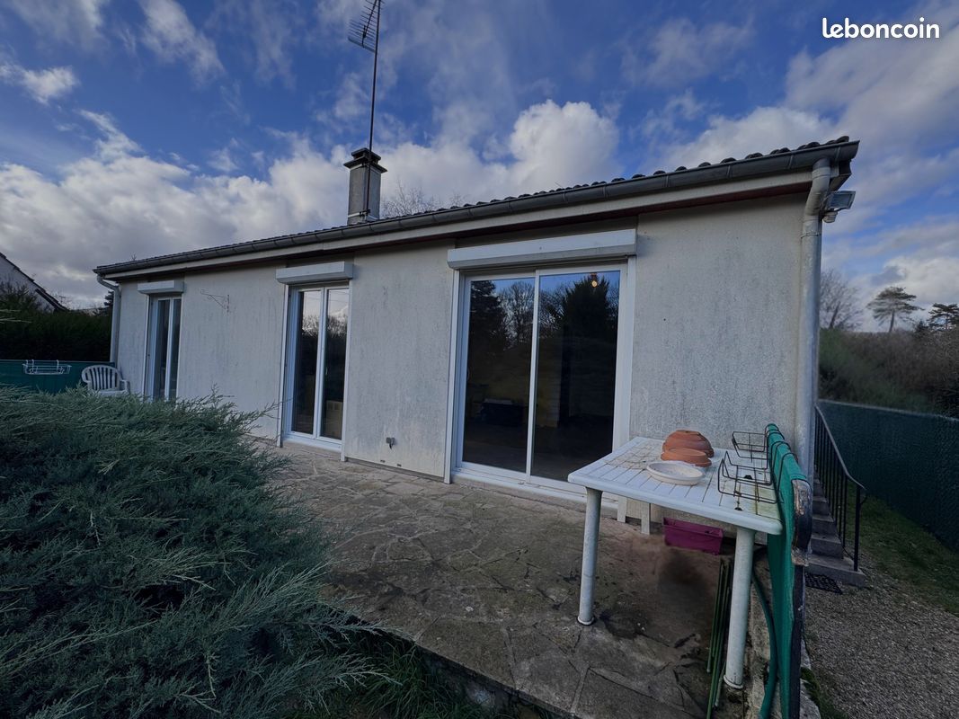 Vente | Maison de plain-pied | 4p | 2ch | 85 m² | Vernou-la-Celle-sur-Seine | Terrasse (image 2)