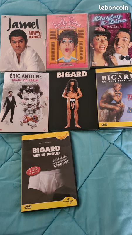 Collection DVD spectacle one man show Jamel bigard eric antoine (image 1)