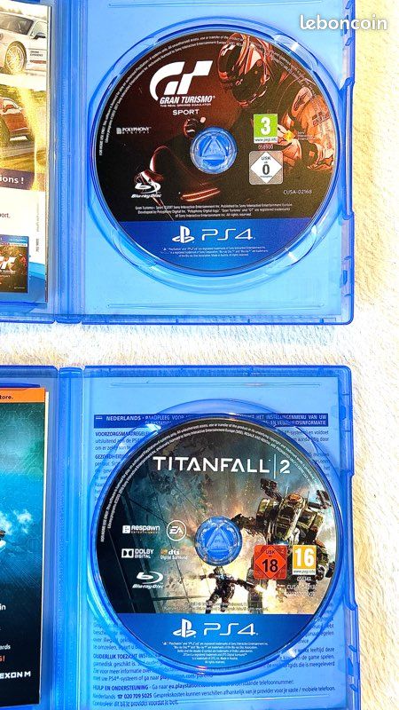 Lot de deux jeux PS4 - Titanfall 2 & Gran Turismo Sport (image 4)