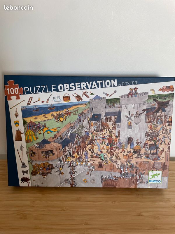 Puzzle 100 pièces Djeco (image 1)