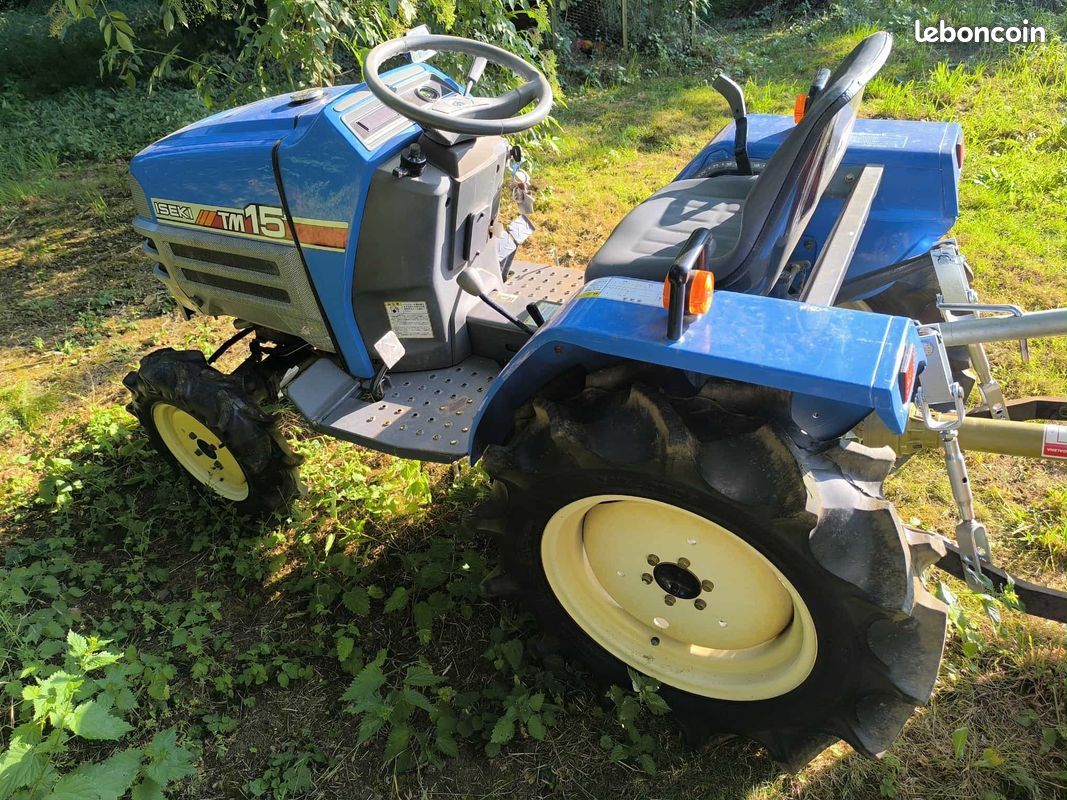 Micro‑tracteur Iseki TM15 240hr 18 CV 4RM Superbe état Révision OK (image 2)