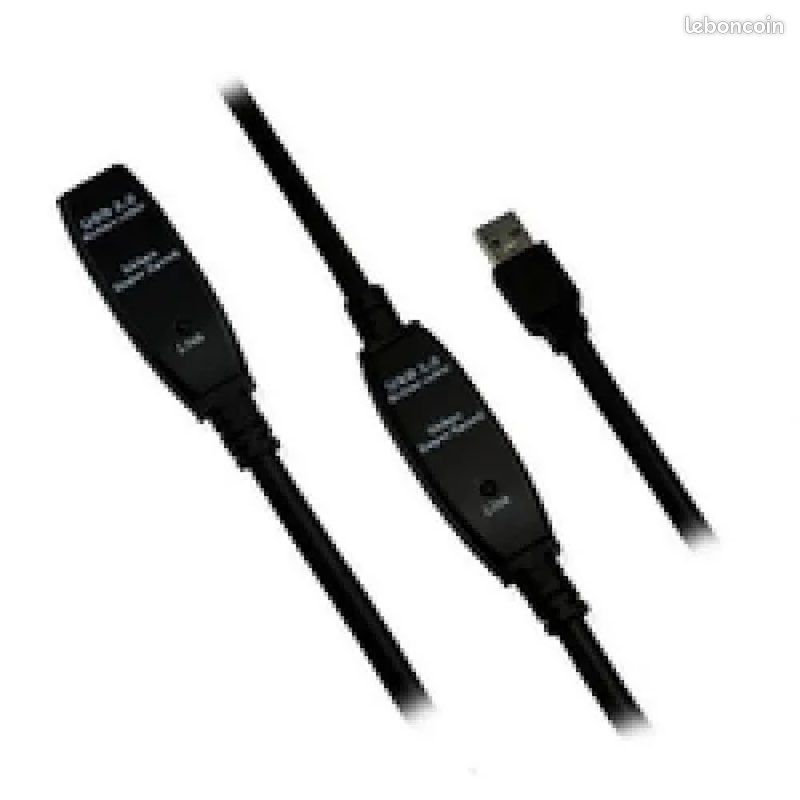 MCL rallonge de câble USB USB type A pour USB type A MC923AMF/A-15M (image 1)