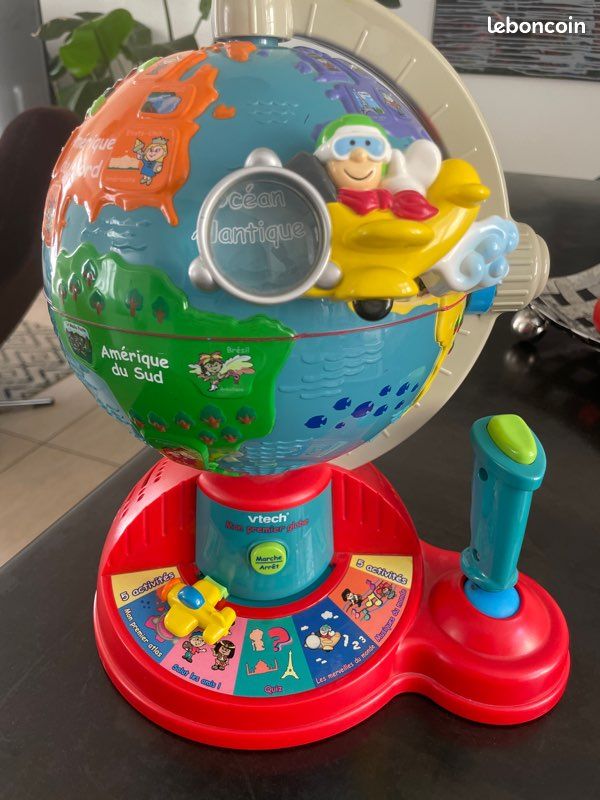 Mon Premier Globe Interactif Vtech Pour Enfant De 1 à 4 Ans - Occasion