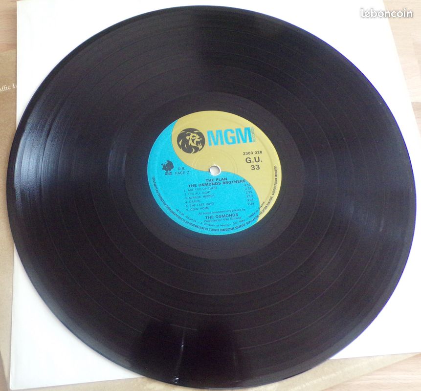 Vinyle 33T - Osmonds –The Plan (image 6)