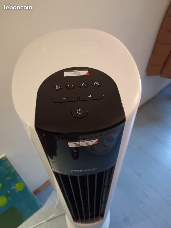 Rafraîchisseur D'air Pro Breeze OmniAir 7L - 3 En 1 : Climatiseur, Humidificateur, Ventilateur - Minuterie 10h