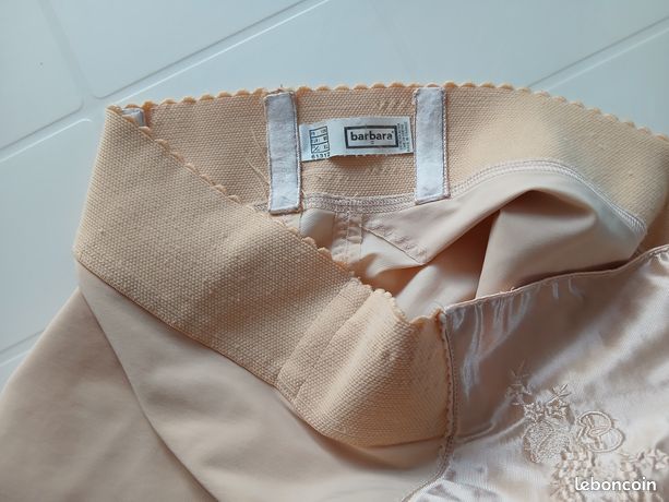 Porte-jarretelles Gaine Vintage Damart Taille 105 (3XL) - Beige Clair, Rétro, Neuf Avec étiquettes