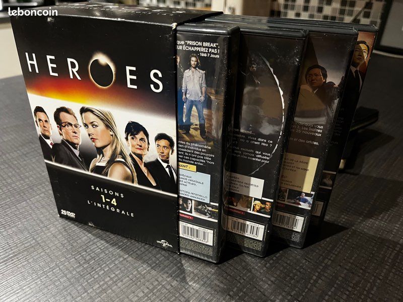 DVD heroes integral - 4 saisons 25 dvd (image 1)