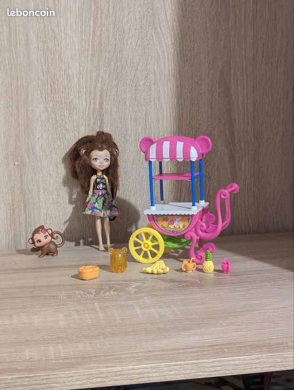 Enchantimals singe / stand de fruits (image 1)