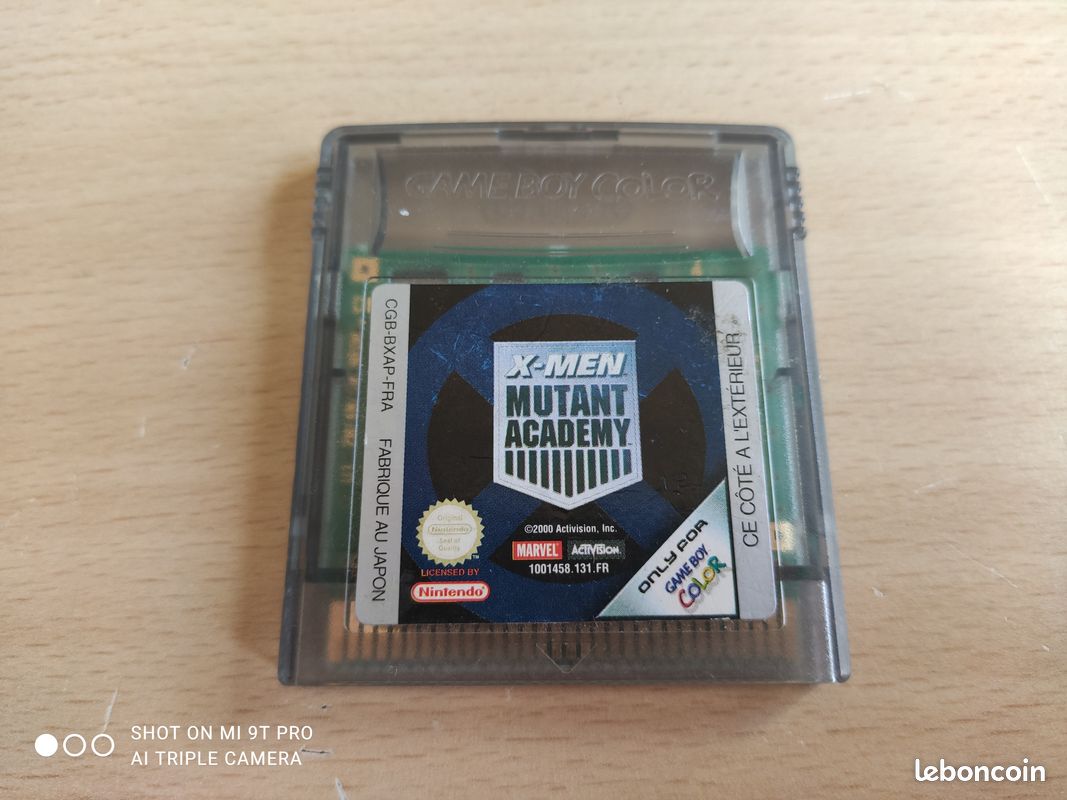 X-Men mutant academy game boy (image 1)