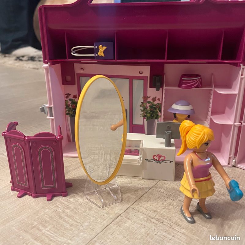 PLAYMOBIL 6862 Fashion girls - Magasin Transportable (image 2)