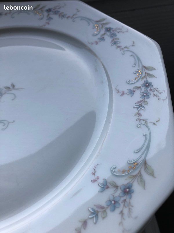 Service de Porcelaine de Limoges doré à l'or fin (image 6)