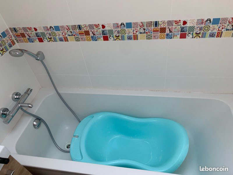 Baignoire bébé bleue (image 2)