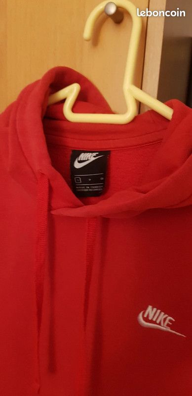 Nike Sportswear Nike Sweat Rouge Homme Sweat Rouge Nike A Capuche