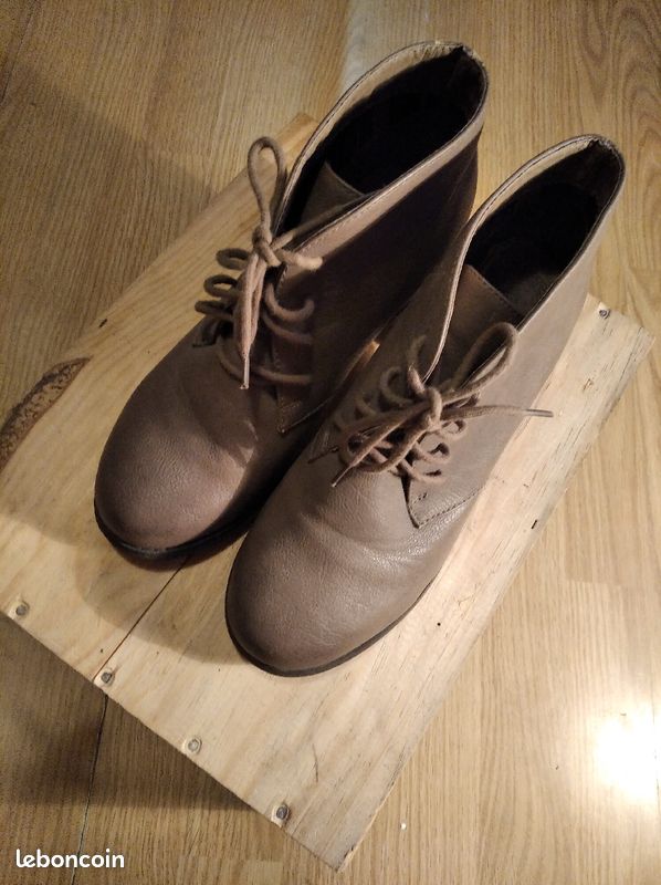 Bottines beige 5 (image 3)
