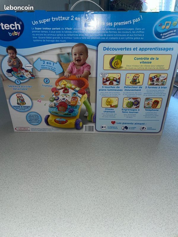 Trotteur Vtech Le Bon Coin Trotteur Bebe Occasion Trotteur Bébé