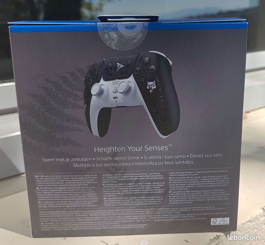 Manette Sony DualSense PS5 The Last of Us Edition Limitée Neuve