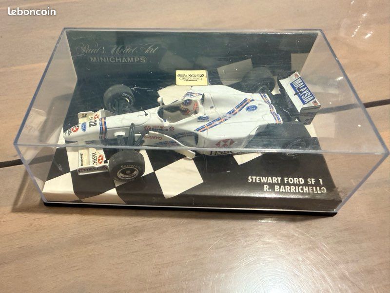Minichamps 1/18 Stewart Ford SF1 - Rubens Barrichello - Réf 180 970022 - Occasion
