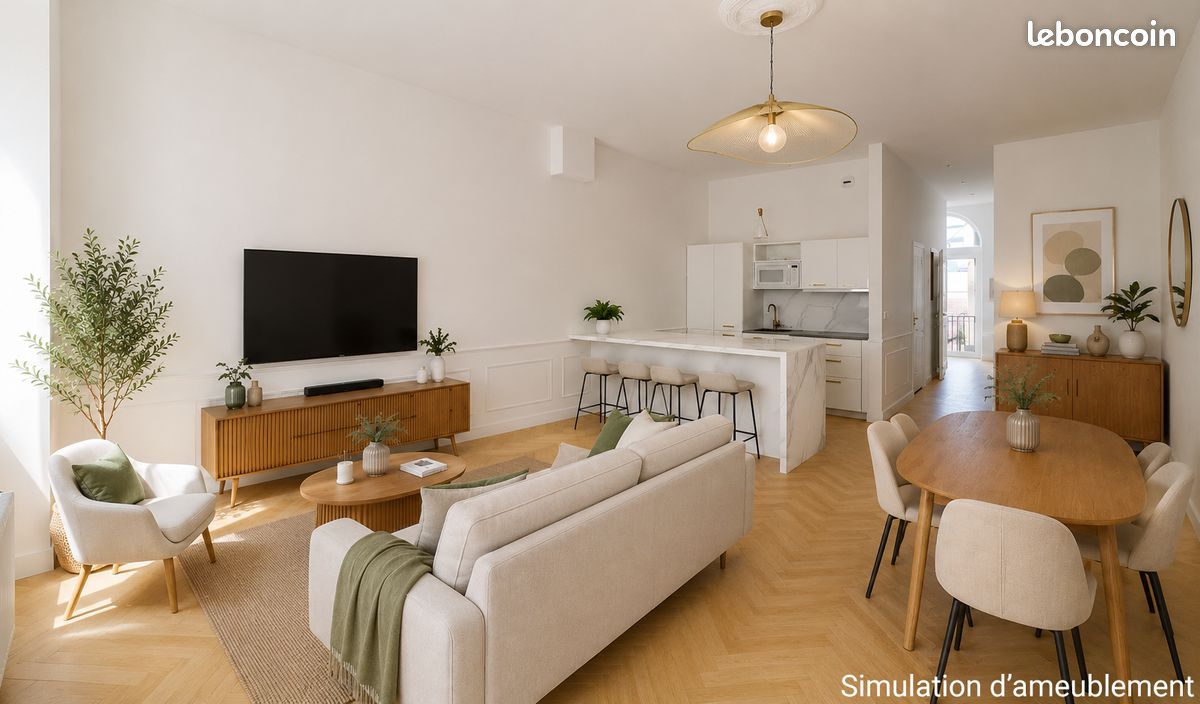 Appartement 1 pièce 47 m² · à Lyon · 46,8 m² · 220 000 €