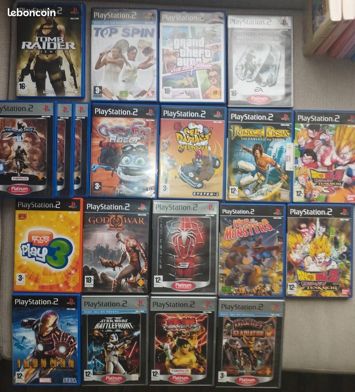 JEUX PLAYSTATION 2 ps2 superbe pack rare EUR 42,00 - FR