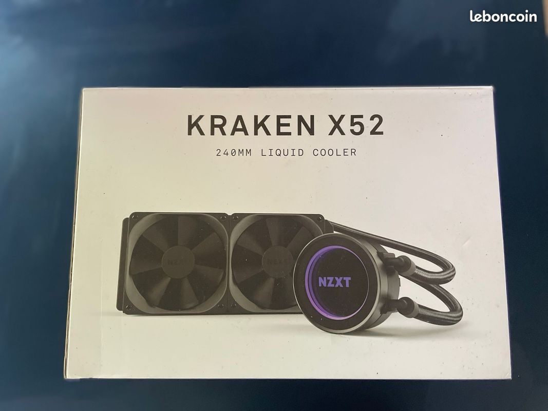 Refroidisseur liquide pour processeur NZXT Kraken 240 mm (image 1)