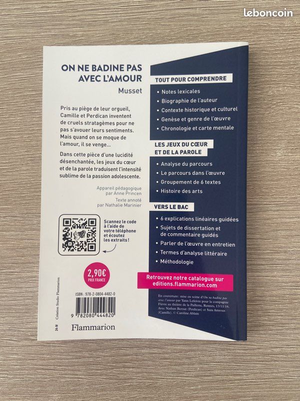 Livre On ne badine pas avec l’amour (image 3)
