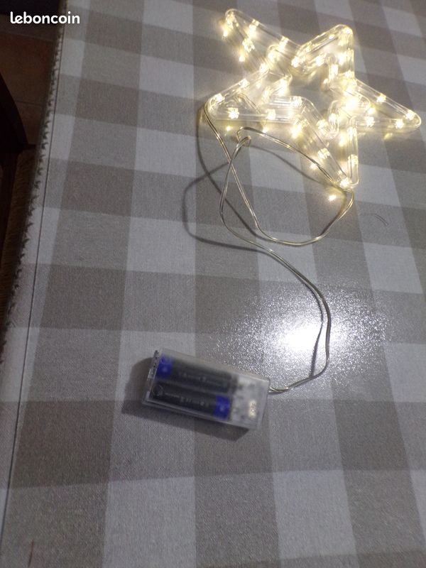 étoile lumineuse pour le sapin (image 2)