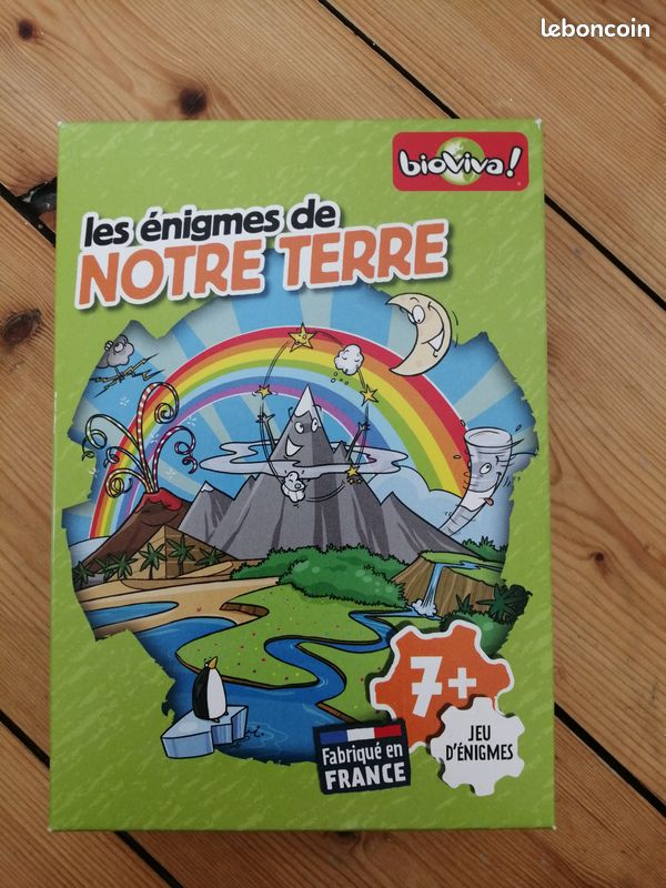 Jeu de cartes "énigmes de notre terre" (image 1)