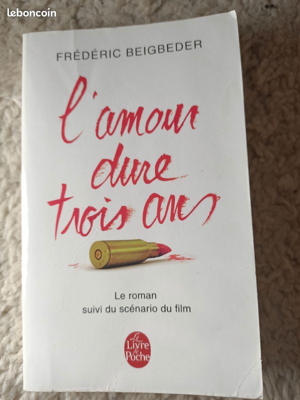 Livre L'amour dure trois ans (image 1)