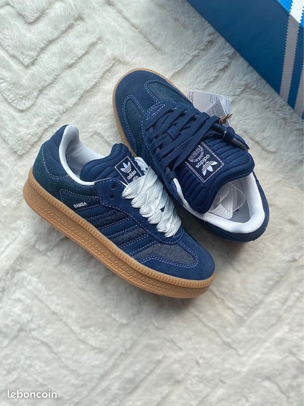 Adidas Samba XLG Night Indigo Jean Denim Taille 38 (image 1)