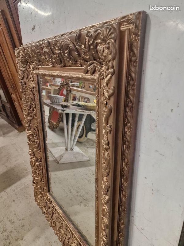 Superbe miroir en platre 1m 30 de hauteur sur 96 cm de largeur (image 7)