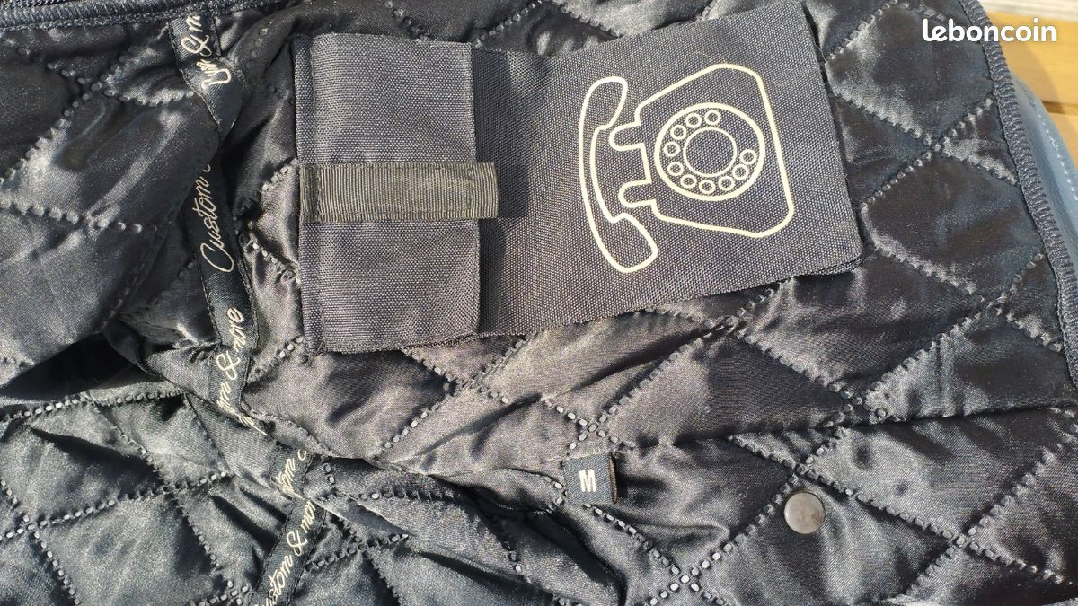Blouson moto cuir DXR Dagor (image 6)