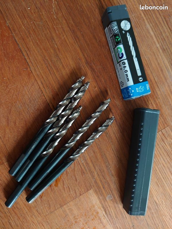 Foret HSS métal SMART STEP à pointe étagé dia. 6mm Long . 93mm - lot de 5 (image 3)